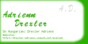 adrienn drexler business card